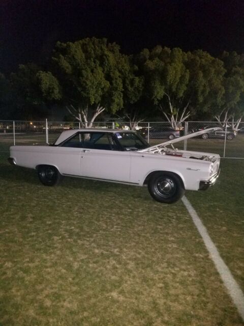1965 Pearl White Dodge Coronet Coupe