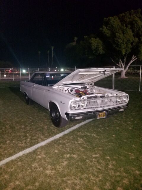 1965 Pearl White Dodge Coronet Coupe
