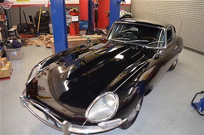 1965 Black Jaguar E-Type Coupe