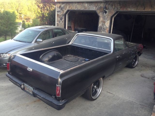 1965 Gray Chevrolet El Camino Standard Cab Pickup