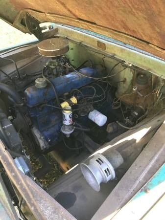 1965 Patina sea foam Ford F-100 Standard Cab Pickup