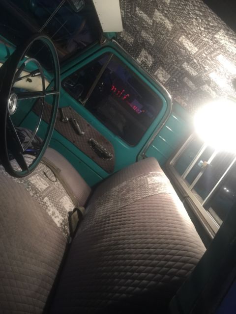 1965 Patina sea foam Ford F-100 Standard Cab Pickup