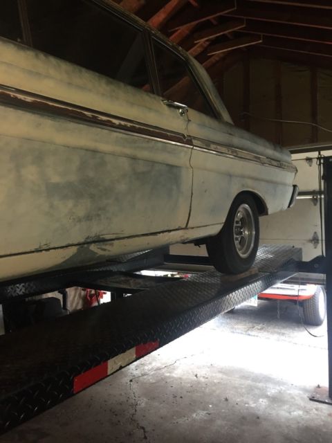 1965 white Ford Falcon Sedan