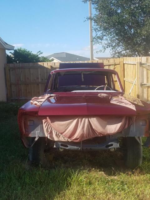 1965 Burgundy Ford Fairlane Coupe