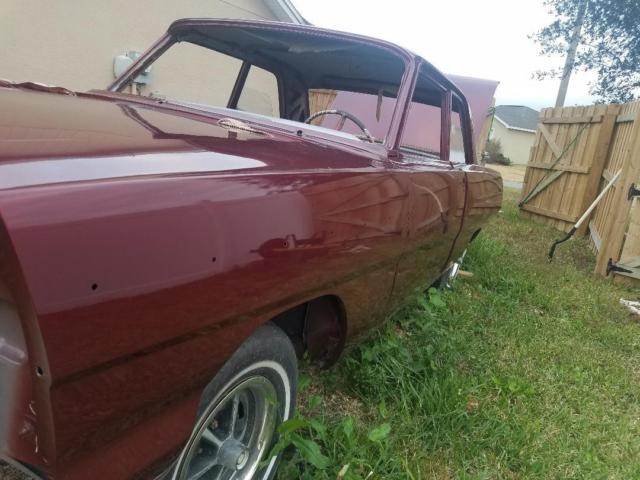 1965 Burgundy Ford Fairlane Coupe