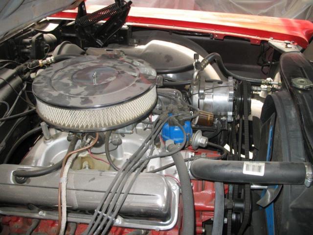 1965 Red Ford Galaxie Fastback