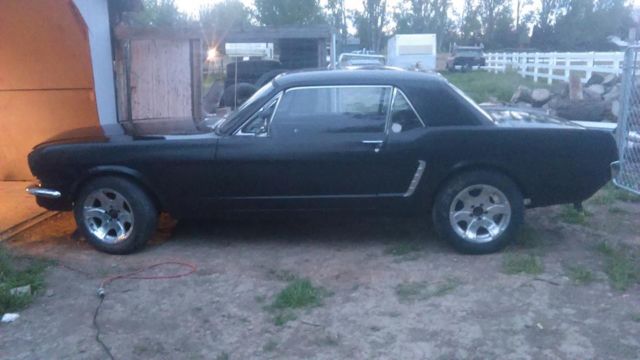 1965 Black Ford Mustang Coupe