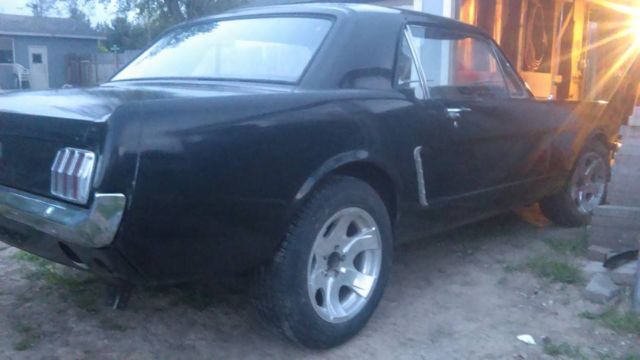 1965 Black Ford Mustang Coupe