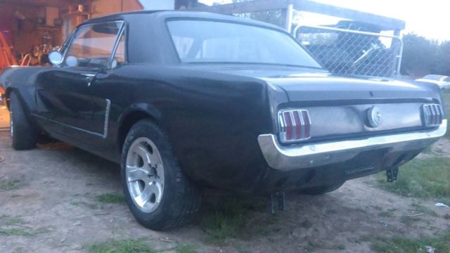 1965 Black Ford Mustang Coupe