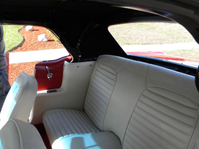 1965 Red Ford Mustang