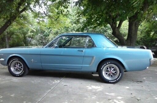 1965 Blue Ford Mustang Coupe