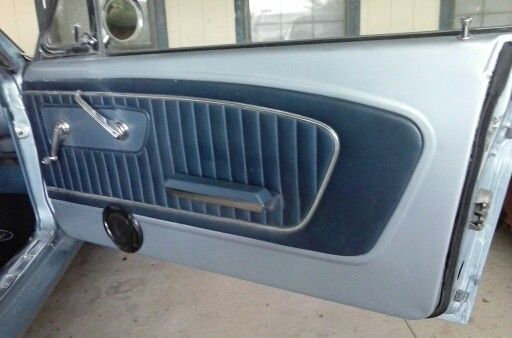 1965 Blue Ford Mustang Coupe