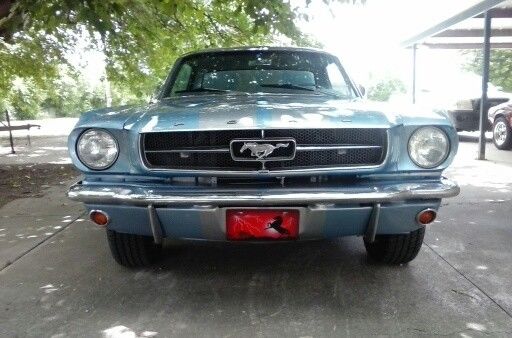 1965 Blue Ford Mustang Coupe