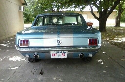 1965 Blue Ford Mustang Coupe