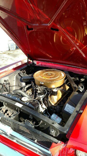 1965 Red Ford Mustang Fastback