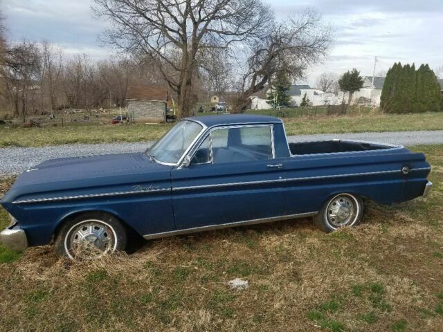 1965 Blue Ford Ranchero
