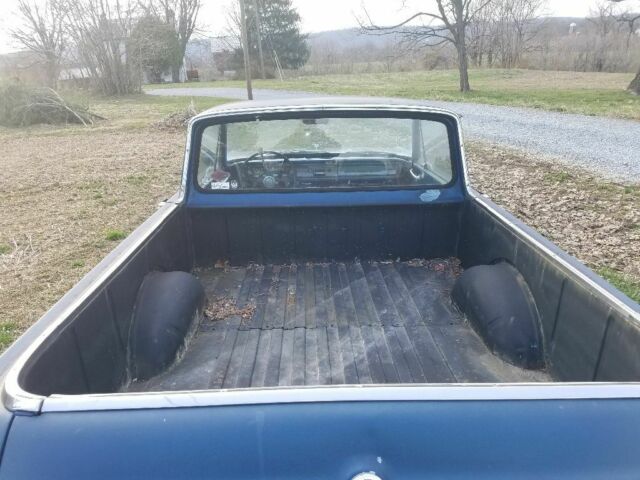 1965 Blue Ford Ranchero