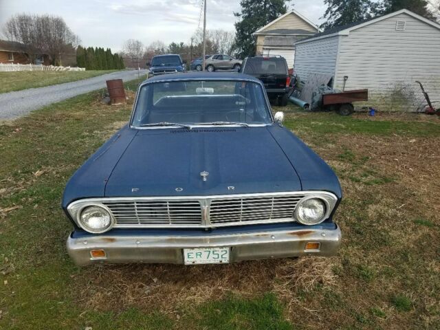 1965 Blue Ford Ranchero