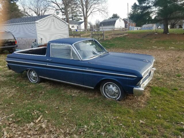 1965 Blue Ford Ranchero