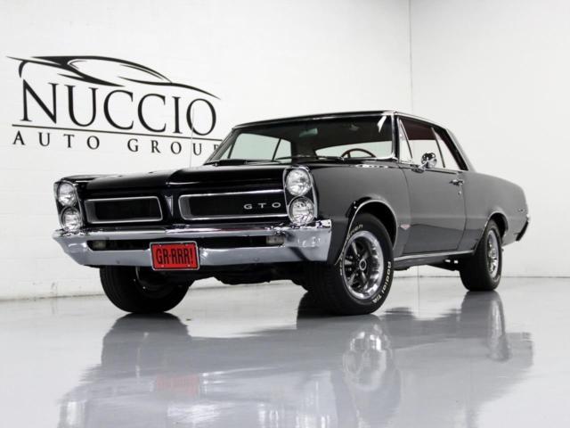 1965 Black Pontiac GTO Coupe