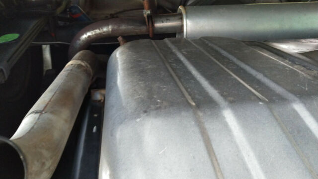 1965 White Ford Mustang