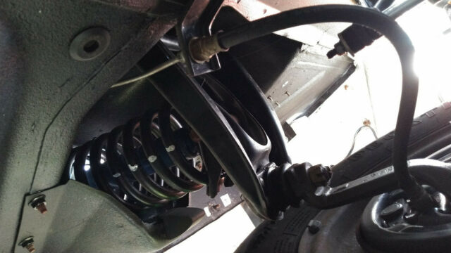 1965 White Ford Mustang