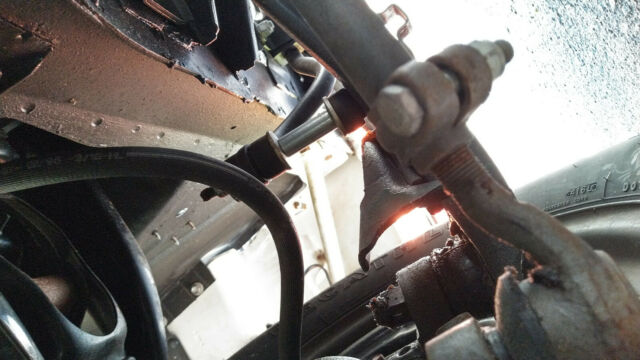 1965 White Ford Mustang