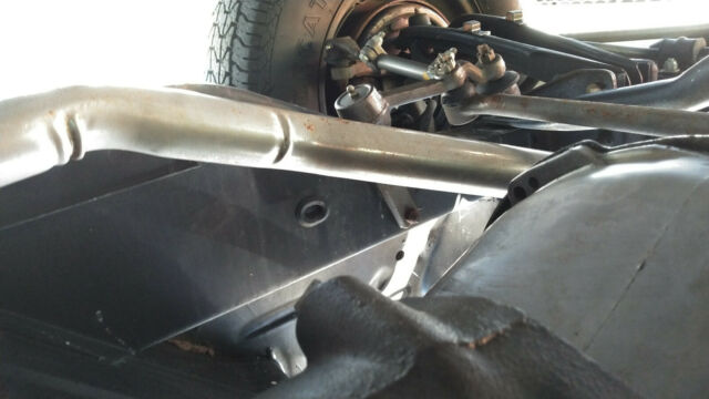 1965 White Ford Mustang