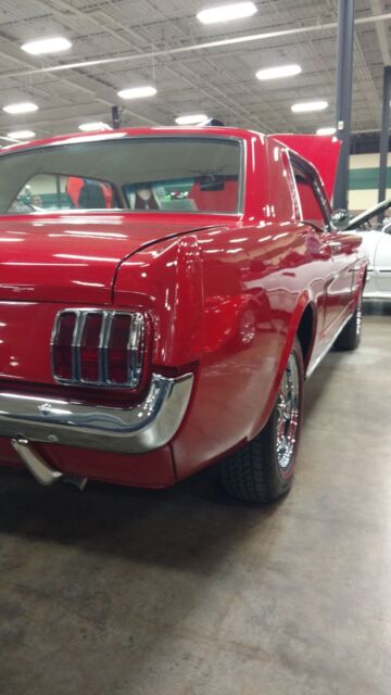 1965 Red Ford Mustang Coupe