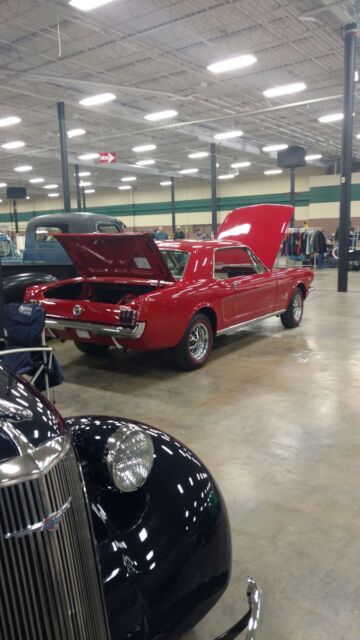 1965 Red Ford Mustang Coupe