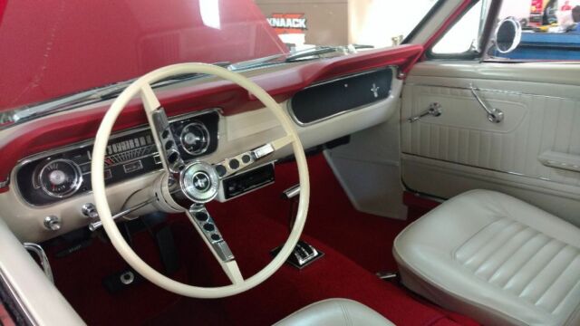 1965 Red Ford Mustang Coupe