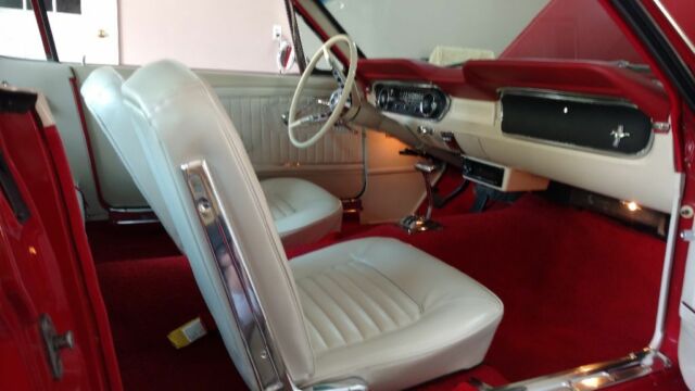 1965 Red Ford Mustang Coupe