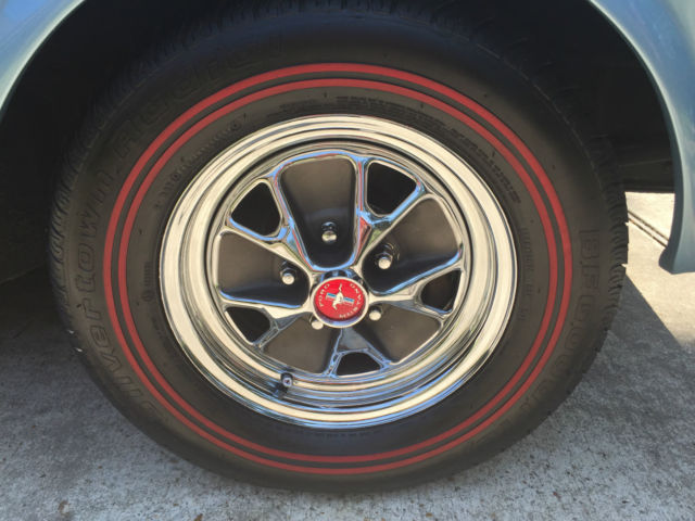 1965 Red Ford Mustang Convertible