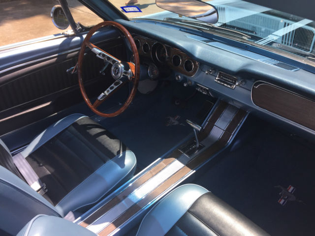 1965 Red Ford Mustang Convertible