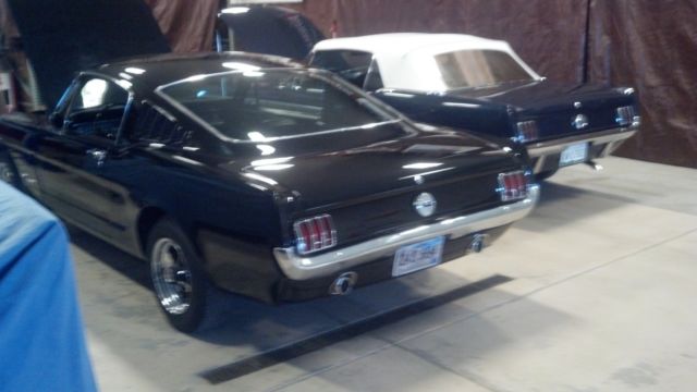 1965 Blue Ford Mustang Convertible