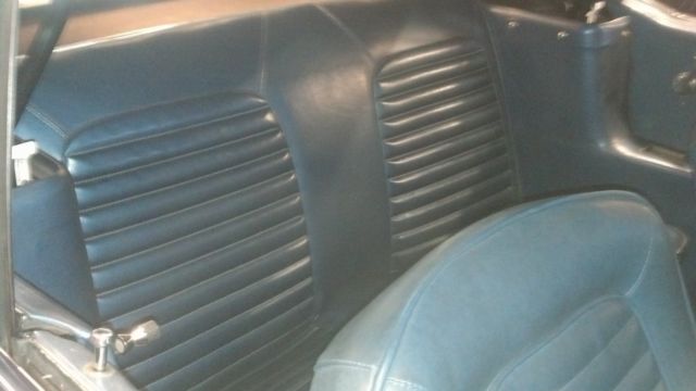 1965 Blue Ford Mustang Convertible
