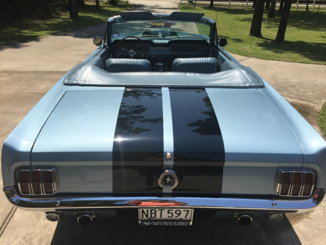 1965 Red Ford Mustang Convertible