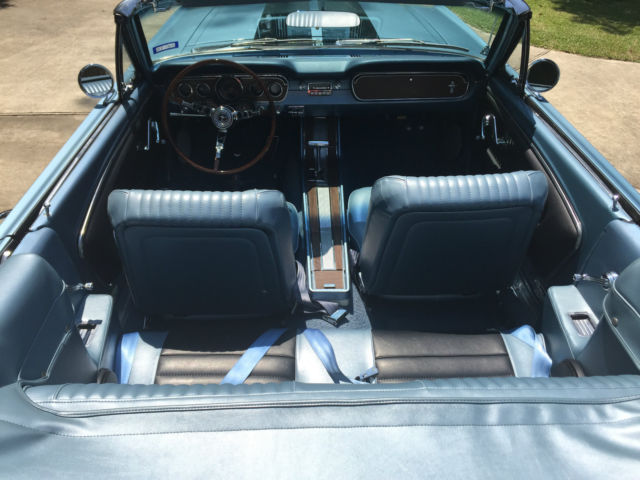 1965 Red Ford Mustang Convertible