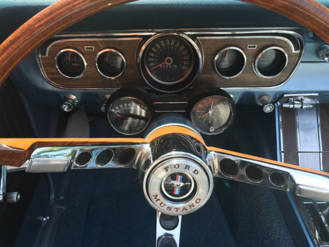 1965 Red Ford Mustang Convertible