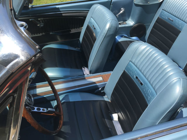 1965 Red Ford Mustang Convertible