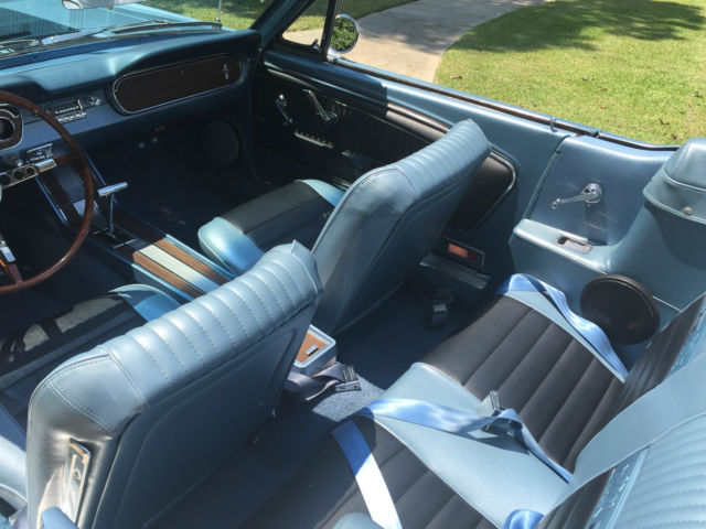 1965 Red Ford Mustang Convertible