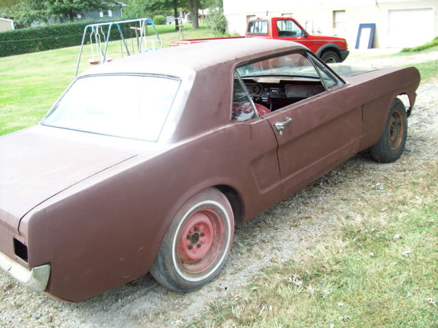 1965 Gray Ford Mustang Coupe