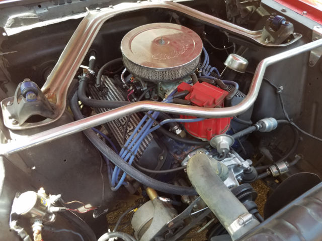 1965 Red Ford Mustang Coupe