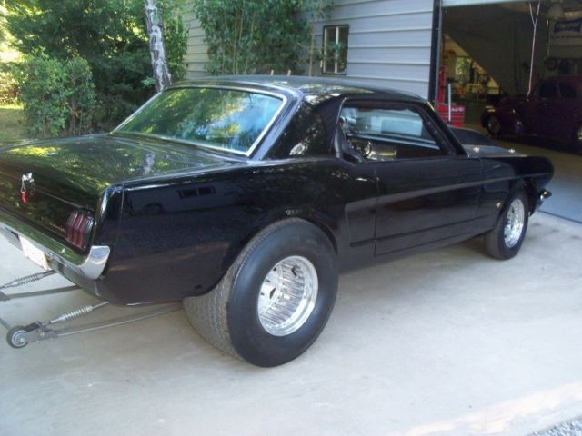 1965 Black Ford Mustang Coupe