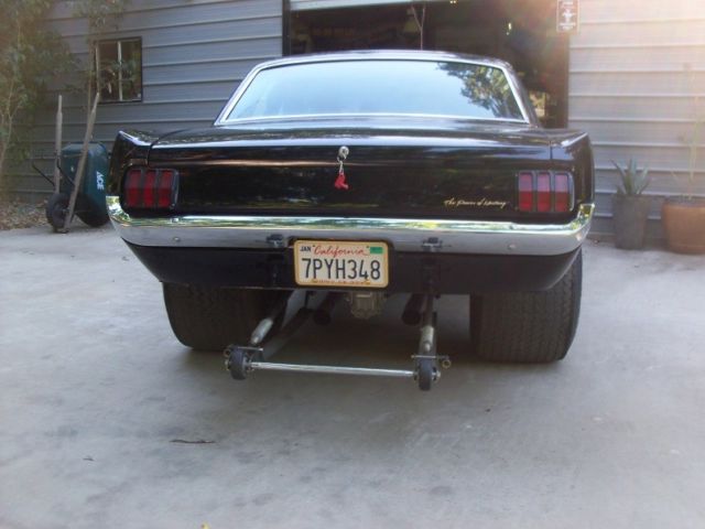 1965 Black Ford Mustang Coupe