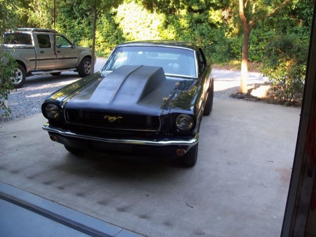 1965 Black Ford Mustang Coupe