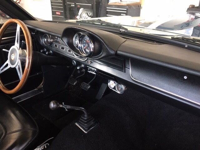 1965 White Ford Mustang Fastback