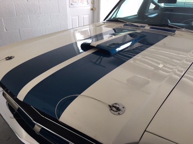 1965 White Ford Mustang Fastback