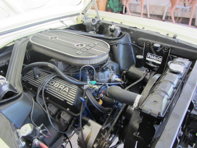 1965 Yellow Ford Mustang 2 dr