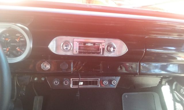 1965 Orange Chevrolet Nova Coupe